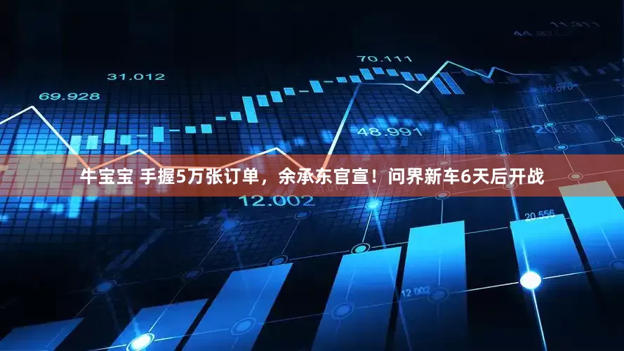 牛宝宝 手握5万张订单，余承东官宣！问界新车6天后开战